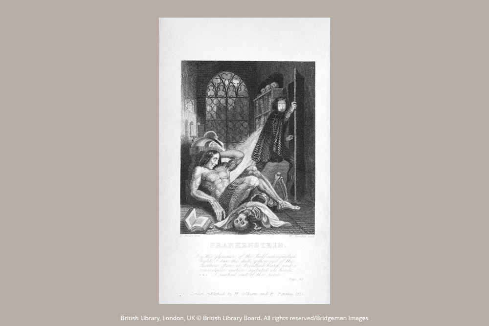 Mary Shelley, Frankenstein - Design Inspiration - 